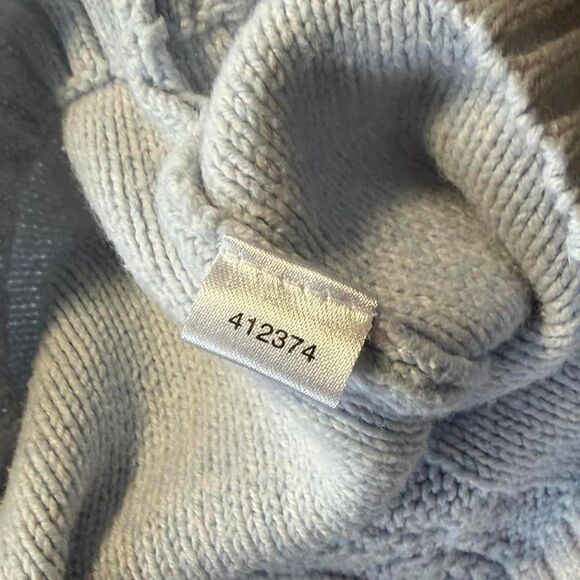 Loft Women's Blue and Grey Jumper - Picture 6 of 8